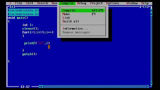 for loop in C