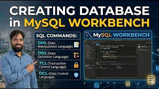 Chap 8 - Creating Database in MySQL Workbench | Introduction to SQL | DML | DDL | TCL | DCL