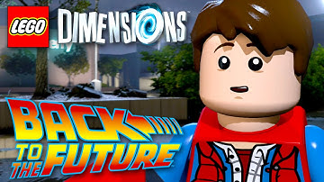 BACK TO THE FUTURE Level Pack! LEGO Dimensions - Gameplay Walkthrough Part 16 (PS4, Xbox One)