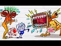 MEGAHORN EATS SIREN HEAD! Monster Rules Over The Forest | Max's Puppy Dog Cartoon