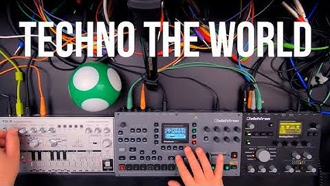 Behringer TD-3 + Elektron Octatrack + Analog Heat MK2 // Acid Techno Jam 3 #technotheworld