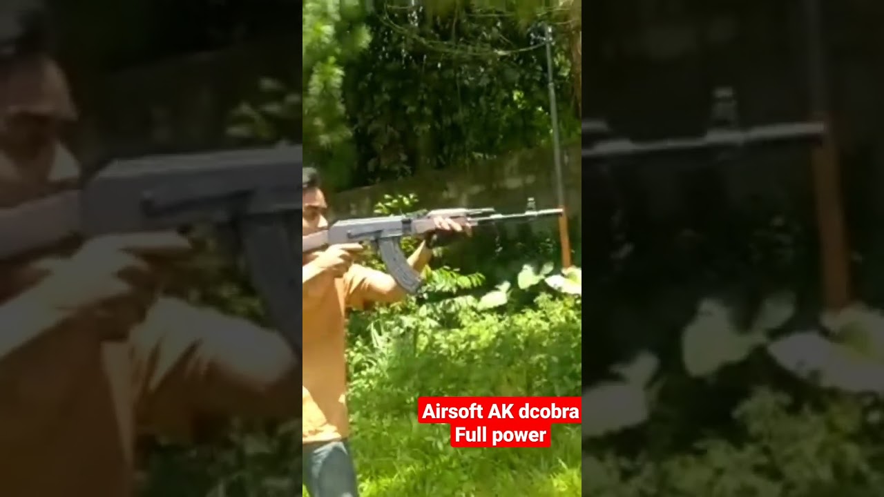 AK dcobra paling full power di dunia airsoft