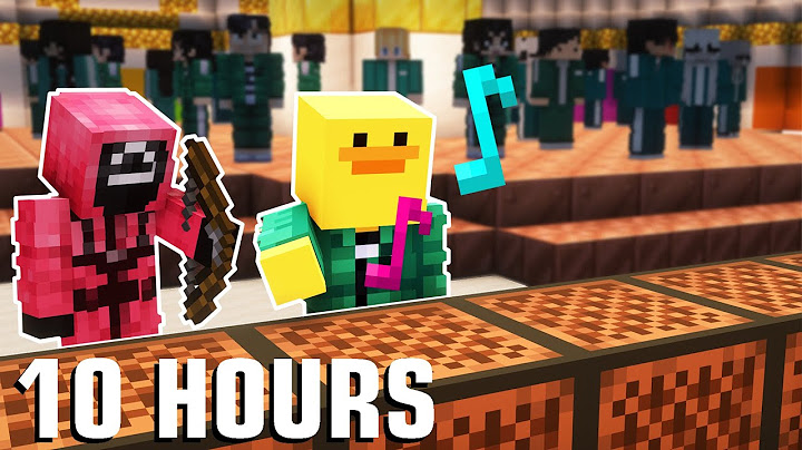10 HOURS of Mingle REMASTERED - Squid Game song with Minecraft Sounds!