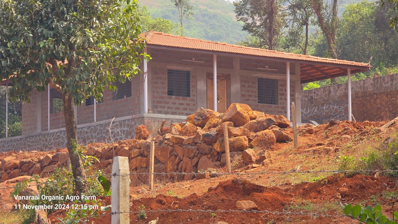 Water view and water touch Farm house with Managed organic farming Project at Bhor.