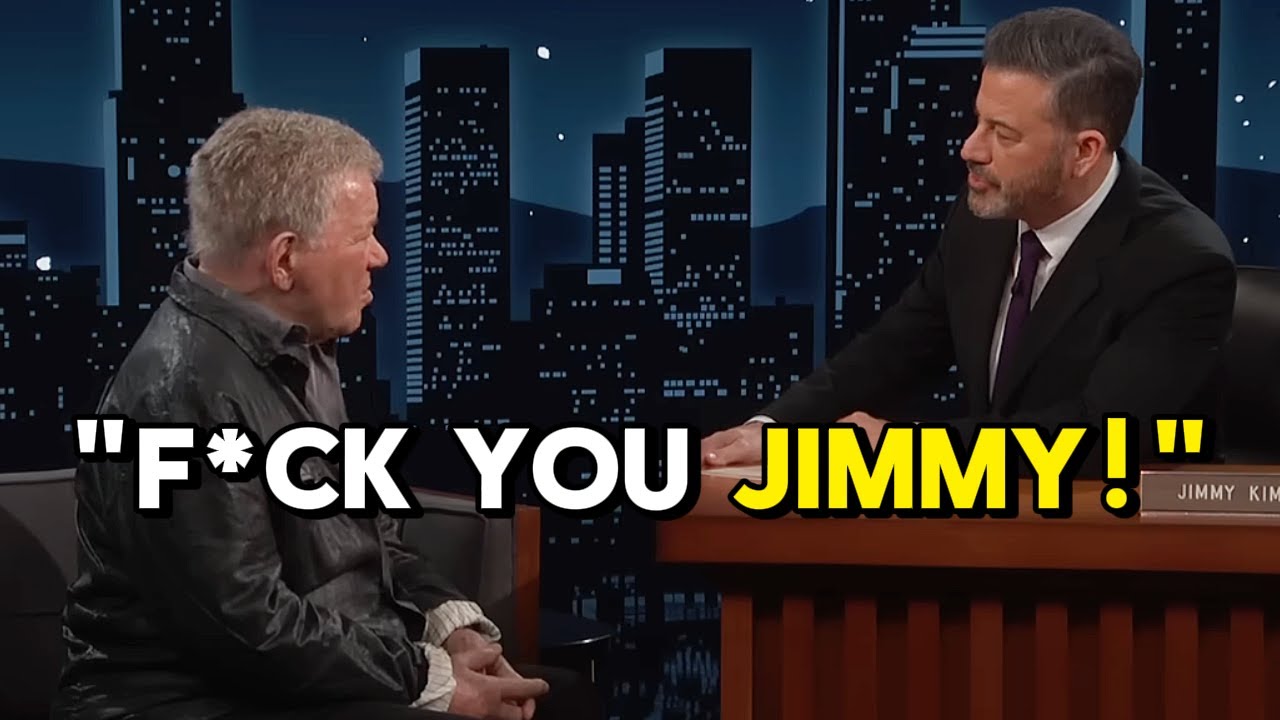 William Shatner Kicked Off Jimmy Kimmel's Show After Heated Argument