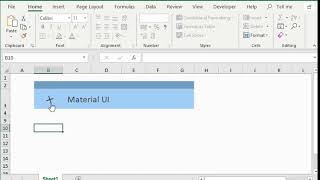 xlui Excel Speedy Burger Button