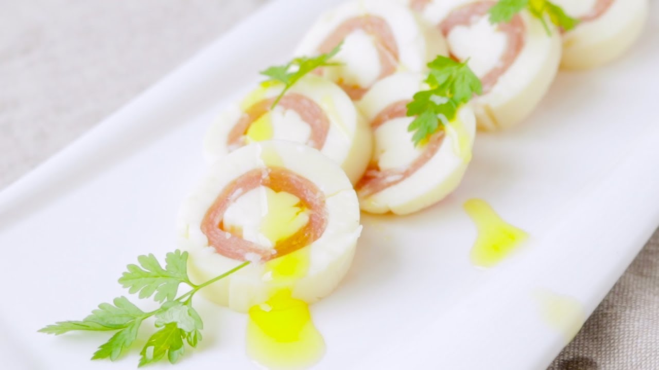 超簡単おつまみ スライスチーズの生ハム巻き Sliced Cheese Raw Ham Roll Kurashiru クラシル Youtube