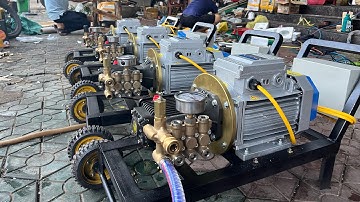 MỜI AE THẨM VÀ ĐÁNH GIÁ DÀN MÁY RỬA XE CAO ÁP DŨNG RÂU LẮP RÁP