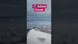 Flight Admist Cloudy Weather #flight #flights #airplane #aeroplane #viral #shorts #ytshorts