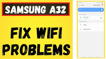 How to fix Samsung Galaxy A32 wifi problem ✅