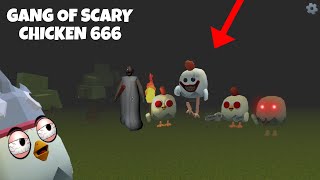 Gang of scary chicken 666