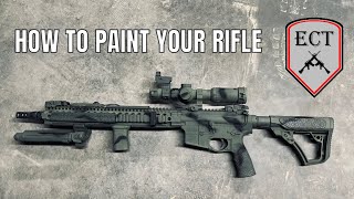 How to Paint your Rifle - MDT US