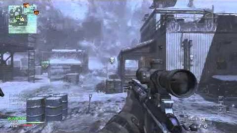 SC-DarkLotus86 - MW3 Game Clip - Pub Sniping #1