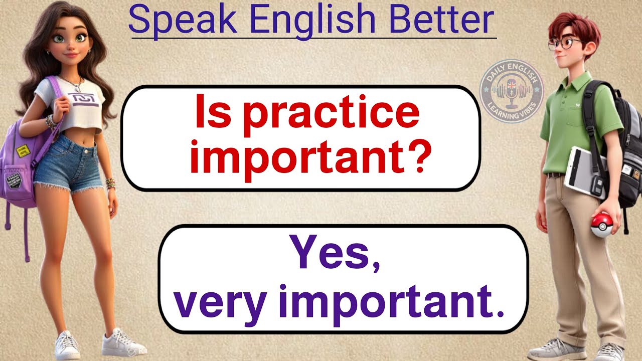 Learn English Speaking Practice Easily | Daily English Conversation for Beginners