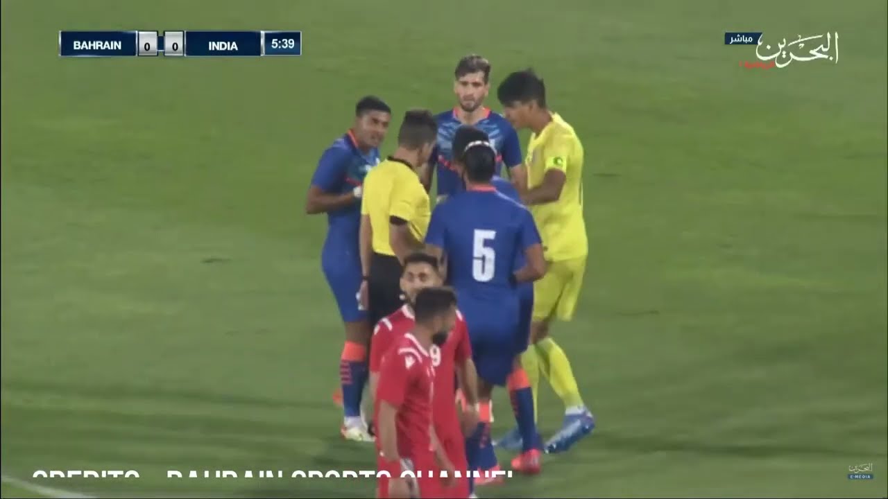 India vs Bahrain - Match Highlights - All Goals - YouTube