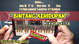 TUTORIAL MUDAH LAGU NIKE ARDILLA BINTANG KEHIDUPAN | Jenuh Aku Mendengar