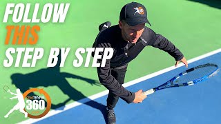 Slice Serve Technique | Nasty Slice Serve (Step by Step)