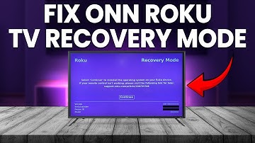 How To Fix Onn Roku TV Recovery Mode (How To Troubleshoot Onn Roku TV Stuck In Recovery Mode)