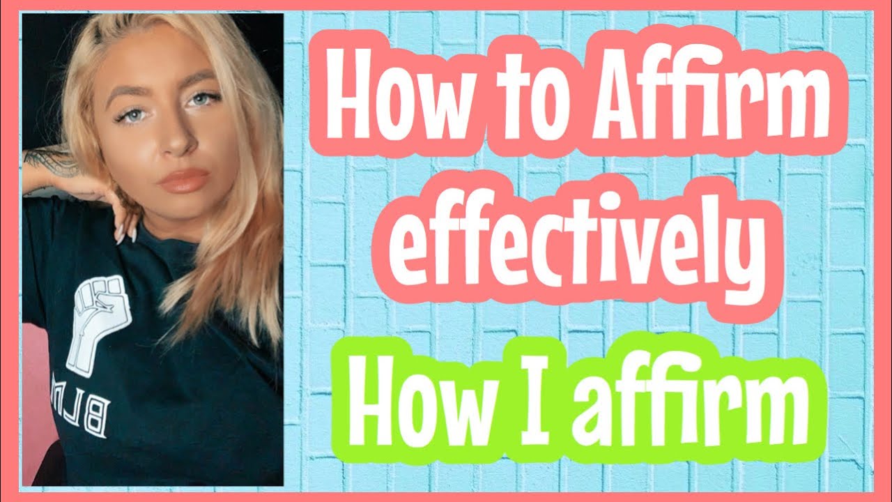 Как эффективно использовать аффирмации