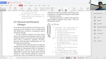 Class 9 Is matter around us pure part 4
