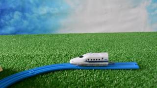 ニューあつめてプラレール　N700系新幹線セット　開封組み立て♪