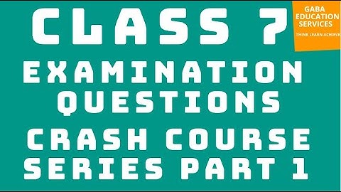 CLASS 7  MATHS CH TRIANGLE AND ITS PROPERTIES  IMPORTANT QUESTION PART 1