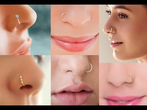 latest stylish nose pin##latest nose pin#designer nose pin - YouTube