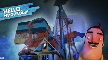 NEW GIANT HOUSE!! - HUGE ALPHA 3 UPDATE (Hello Neighbor Alpha 3 / Hello Neighbour Gameplay)