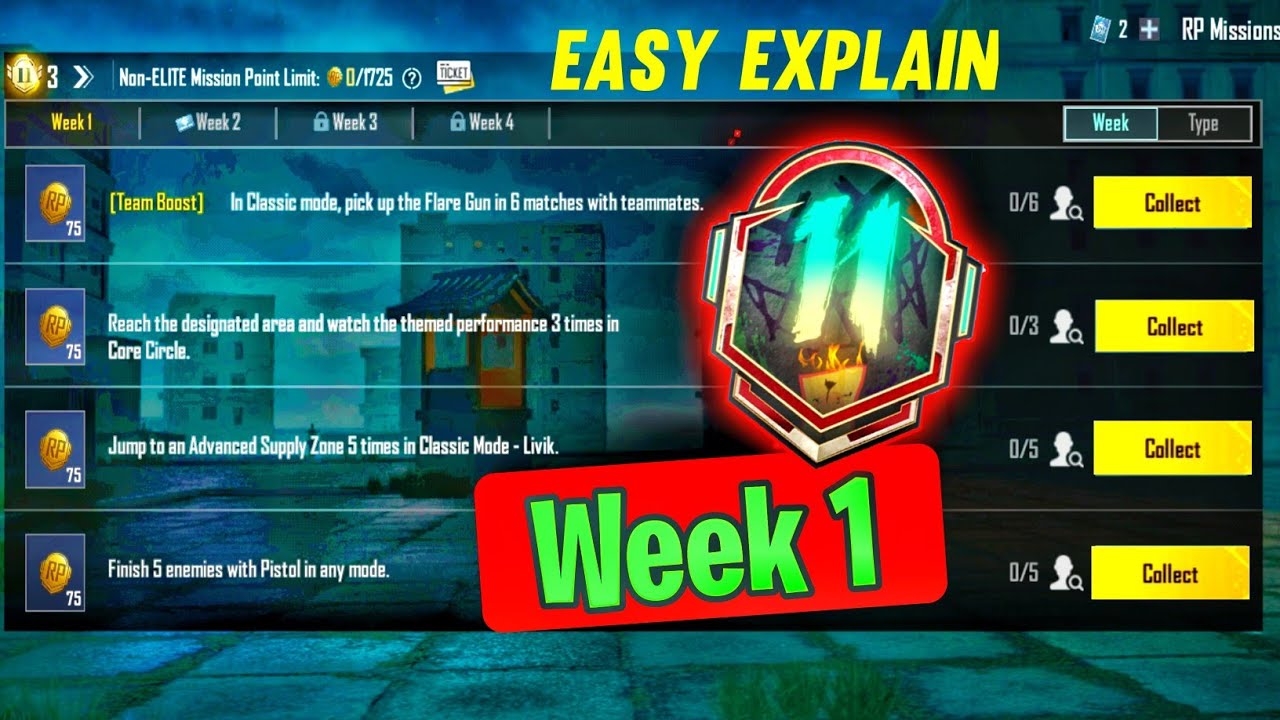 Week 1 M11 RP Mission Explained | New Mission Tricks