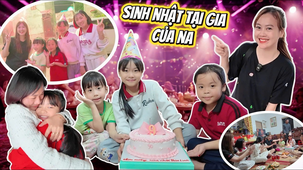 Sinh Nhật Na Cực Vui: Gia Đình Hà Hí & MiMi Quậy Tưng Bừng, Bố Na Mở Bar Nhảy Bắn Pháo Hoa Ăn Mừng