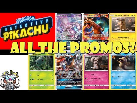 ALL The Detective Pikachu Promo Cards! (Pokemon TCG)