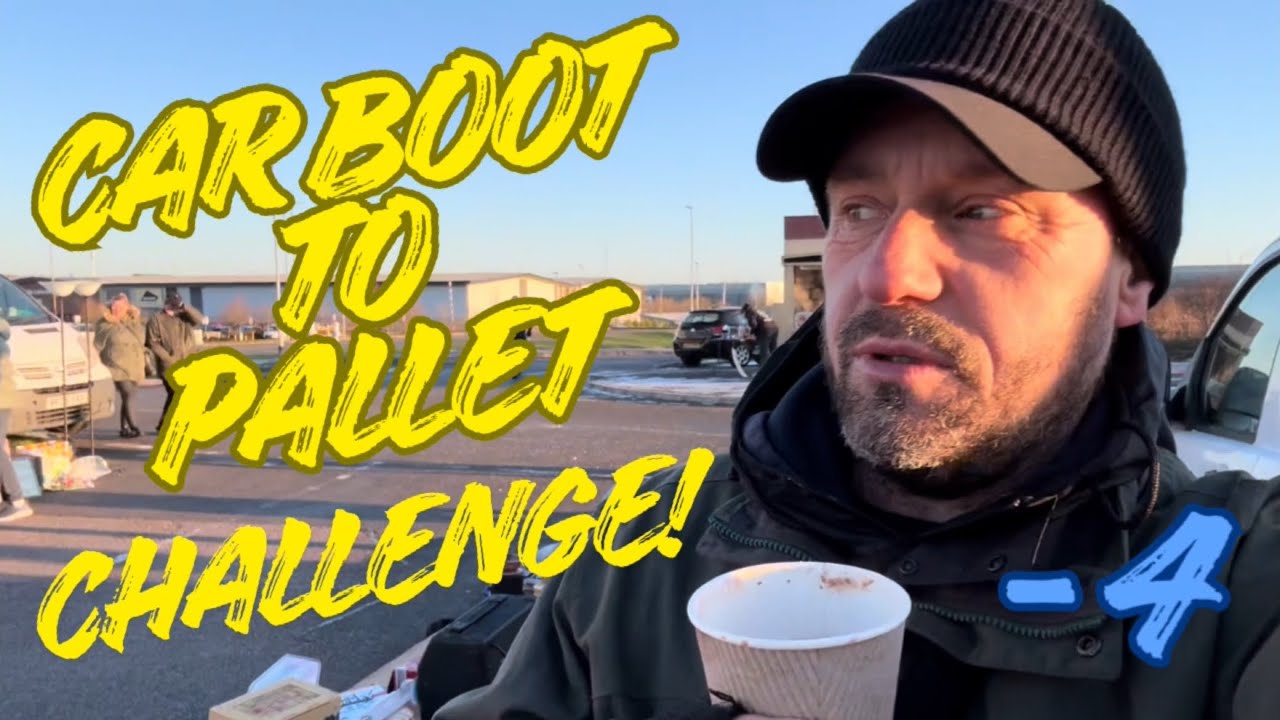 Car Boot to Return Pallet challenge– Can I Raise Enough Money?
