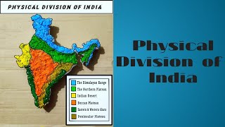 Making Physical Division of India 3D model | School Project | India map model | DIY | Geography