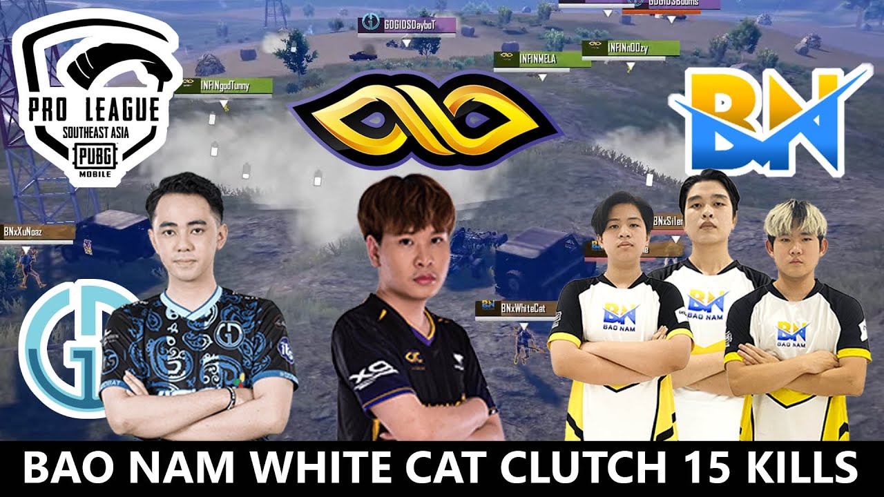 EPIC! BAONAM WHITE CAT CHICKEN CLUTCH - SW3D1M3  HIGHLIGHTS VODS - PMPL SEA S4 |PUBG MOBILE
