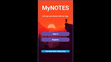 MyNOTES App - Note Taking App | Android Project CS230 : 2201CS33 - 2201CS80