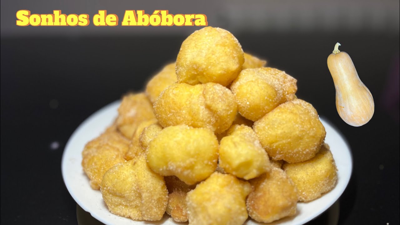 ✅ Receita de Sonhos de Abóbora ou Filhoses de Abóbora