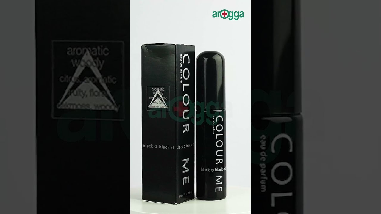 Colour Me Perfume Black 50ml Arogga Beauty Store