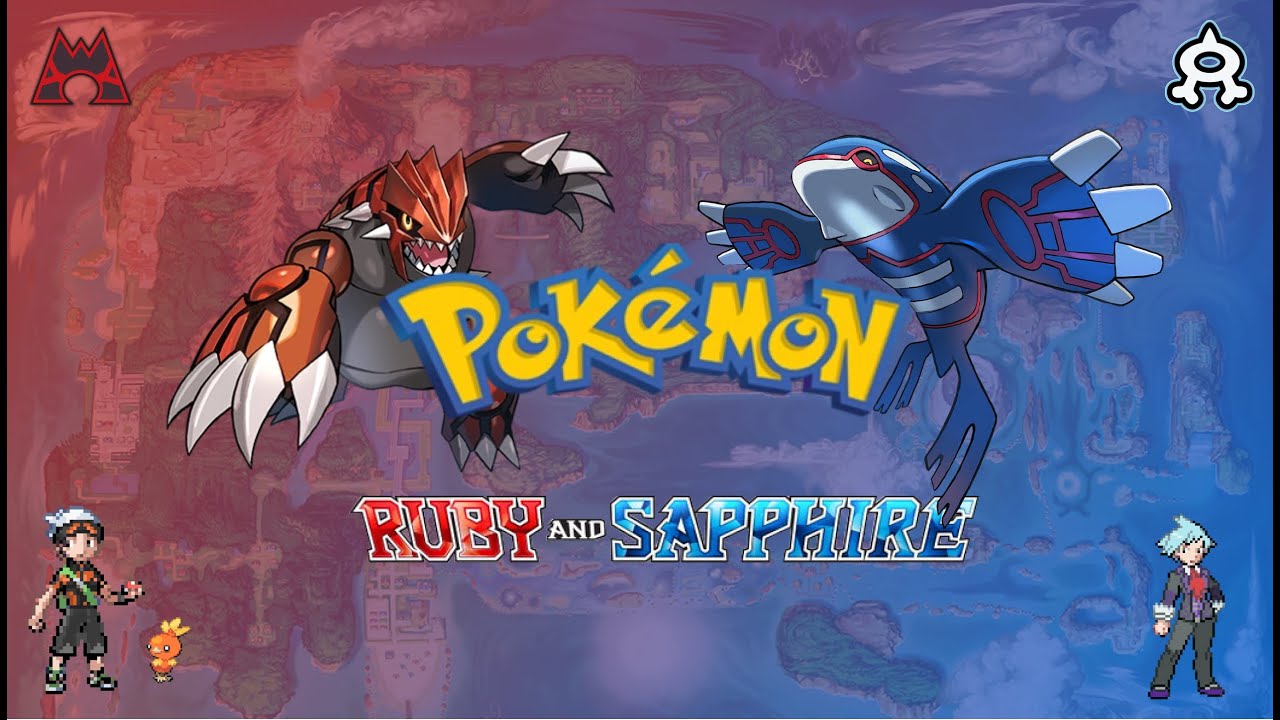 Pokemon Ruby and Sapphire - All Gym Leaders l Team Magma Leader l Rival l Elite Four l Champion
