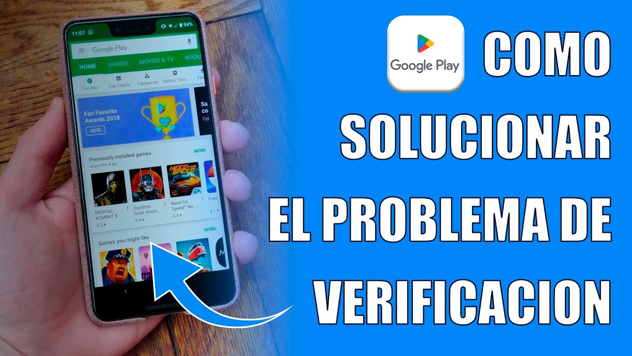 Como solucionar el problema de verificacion de informacion en Play ...