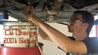 Oil Change 2001 Saturn