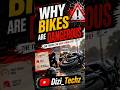 Why Bikes Are Dangerous? 😨 The Truth Everyone Ignores #bikesafety #trendingshorts #viralshort #techz
