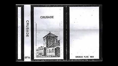 VARIOUS  - CRUSADE BROKEN FLAG BF10, CASSETTE C 45 (1983)