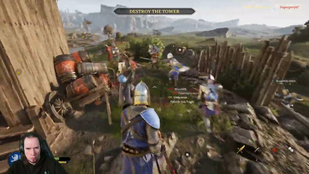 Die neue Map Abberfell! Chivalry 2 Deutsch