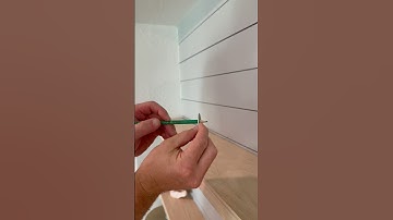 Trick for Scribing a Shelf!  #scribe #diy #woodworking #howto #tipsandtricks