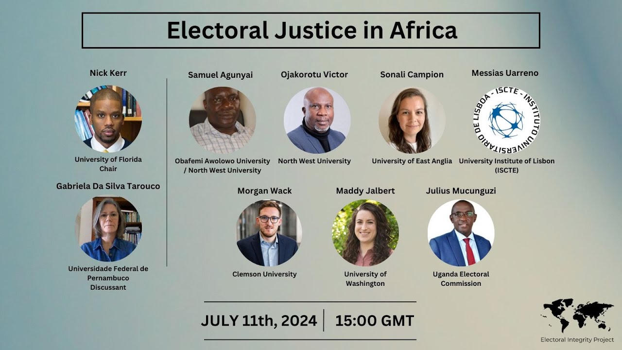 ELECTORAL JUSTICE IN AFRICA