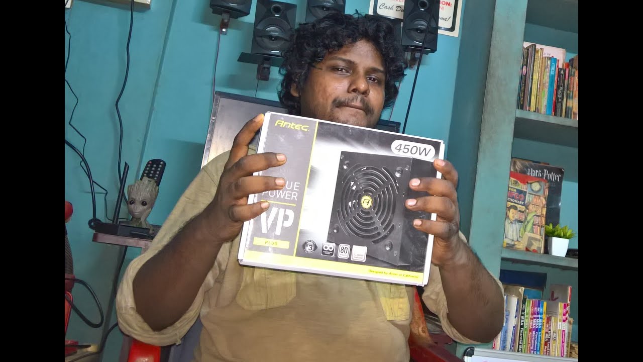 Unboxing Best Budget Antec 450w 80Plus SMPS For Budget PC Build