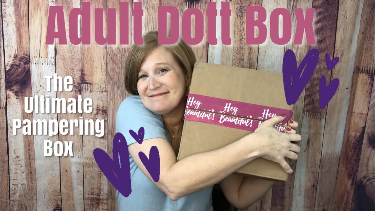 Adult Dott Box May 2019/❤️ Period Subscription Box ❤️/ The Ultimate Pampering Box
