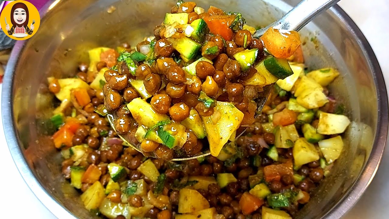 Famous CHANA Chaat Recipe❣️इफ्तार में बनाये चटपटी काले चने की चाट | Ramadan Special Kala Chana Chaat