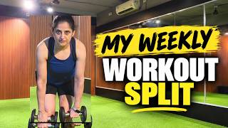 My Weekly Workout Split | 5-Day Gym Routine for Beginners
