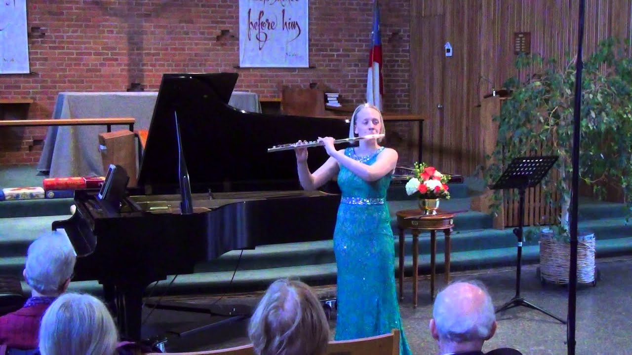 Emma Resmini: CPE Bach Solo Flute Sonata; I. Poco adagio